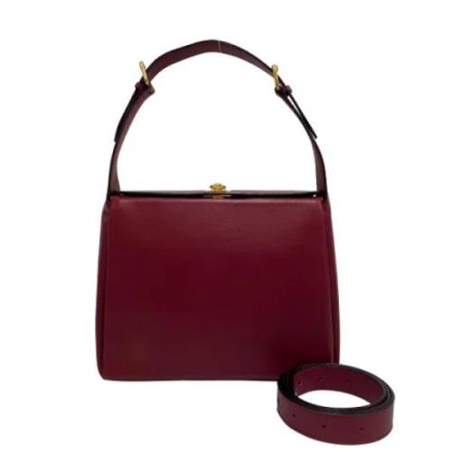 Pre-owned Leather celine-bags Celine Vintage , Red , Dames