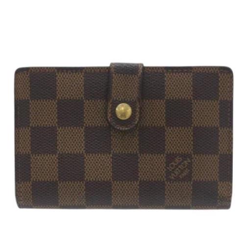 Pre-owned Fabric wallets Louis Vuitton Vintage , Brown , Dames