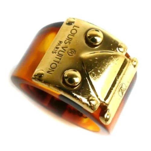 Pre-owned Metal louis-vuitton-jewelry Louis Vuitton Vintage , Yellow ,...