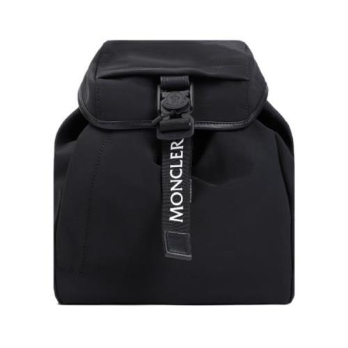 Zwarte Shopper Rugzak Moncler , Black , Dames