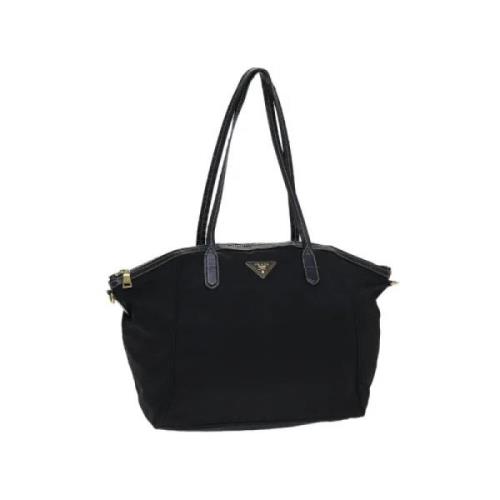 Pre-owned Nylon prada-bags Prada Vintage , Black , Dames