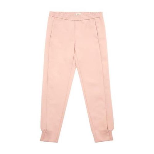 Hedendaagse Roze Polyester Damesbroek Lardini , Pink , Dames