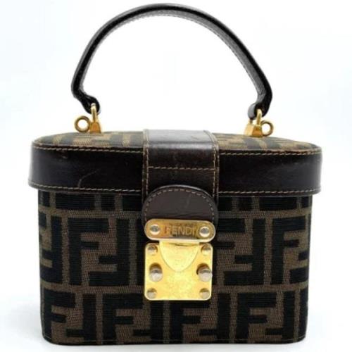 Pre-owned Leather fendi-bags Fendi Vintage , Brown , Dames