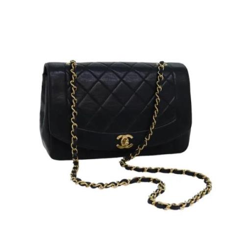 Pre-owned Fabric chanel-bags Chanel Vintage , Black , Dames