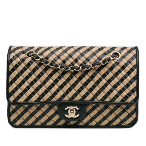 Pre-owned Raffia chanel-bags Chanel Vintage , Beige , Dames