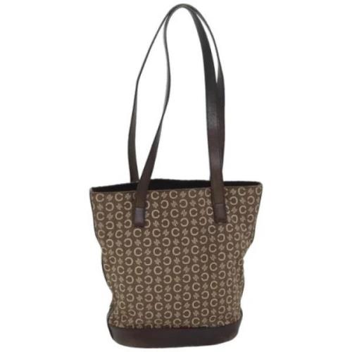 Pre-owned Canvas totes Celine Vintage , Brown , Dames