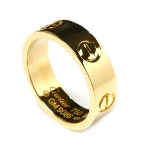 Pre-owned Yellow Gold rings Cartier Vintage , Yellow , Dames