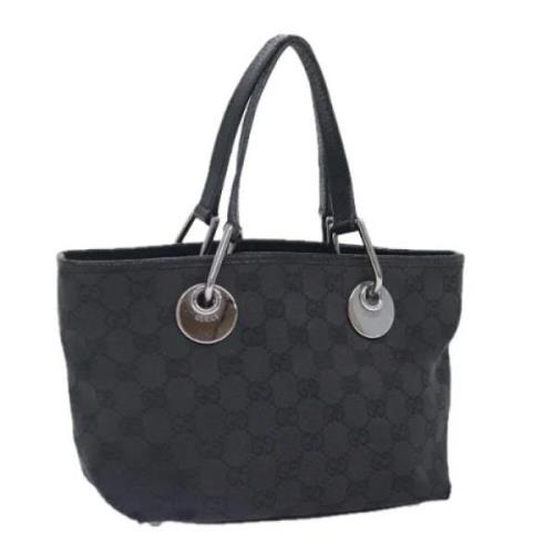 Pre-owned Canvas gucci-bags Gucci Vintage , Black , Dames