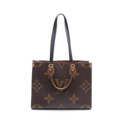 Pre-owned Leather louis-vuitton-bags Louis Vuitton Vintage , Brown , D...