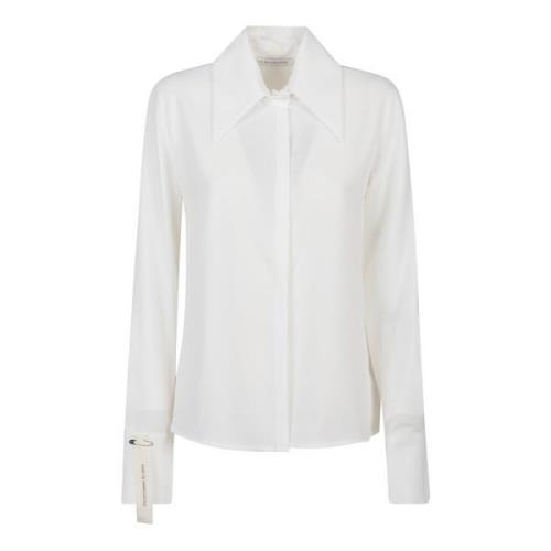 Lange mouwen shirt in Penelope stijl Mar De Margaritas , White , Dames