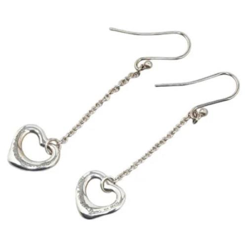 Pre-owned Silver earrings Tiffany & Co. Pre-owned , Gray , Dames