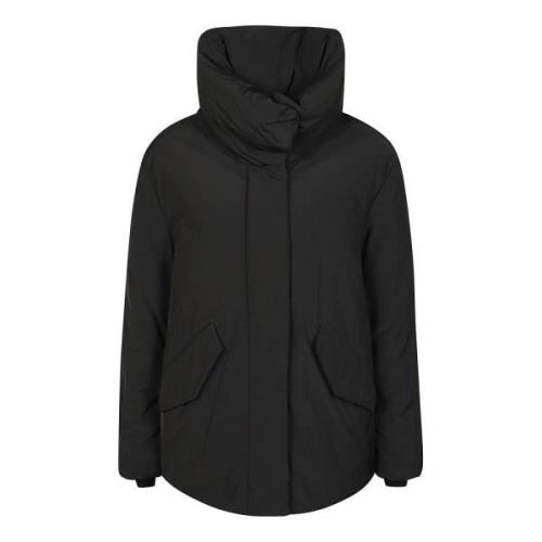 Luxe Cocon Jas Woolrich , Black , Dames