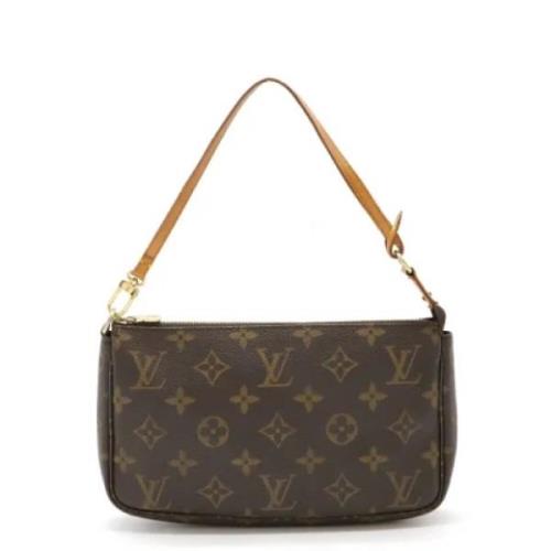 Pre-owned Canvas louis-vuitton-bags Louis Vuitton Vintage , Brown , Da...