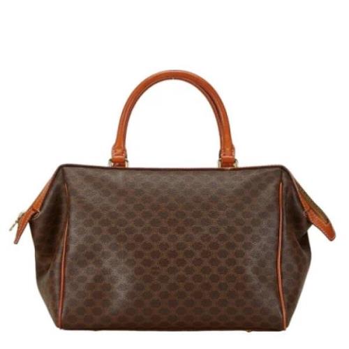 Pre-owned Leather celine-bags Celine Vintage , Brown , Dames