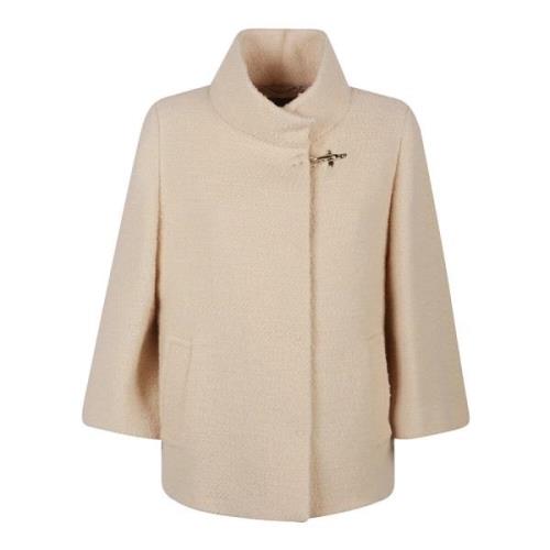 Stijlvolle Cape voor Vrouwen Fay , Beige , Dames