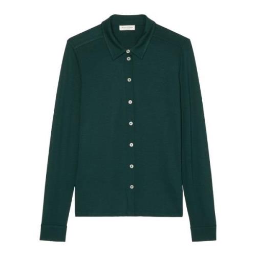 Gewone jerseyblouse Marc O'Polo , Green , Dames