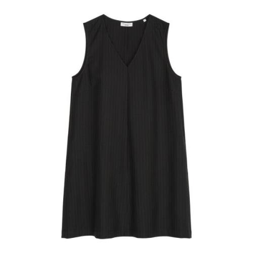 Pinstripe jurk regular Marc O'Polo , Black , Dames