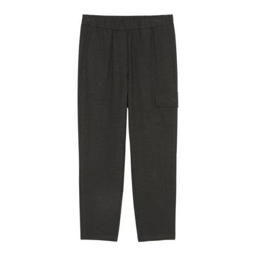 Pepita cargo joggpants tapered Marc O'Polo , Gray , Dames