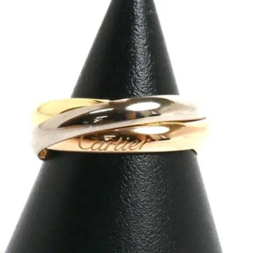 Pre-owned Rose Gold rings Cartier Vintage , Yellow , Dames