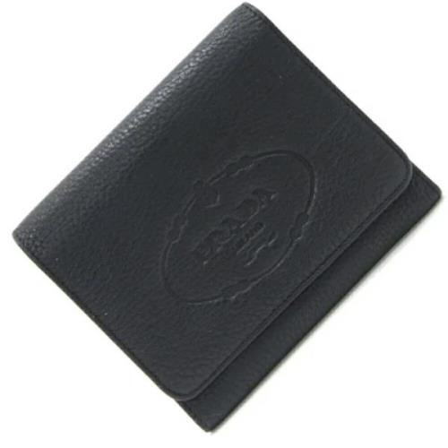 Pre-owned Leather wallets Prada Vintage , Black , Dames