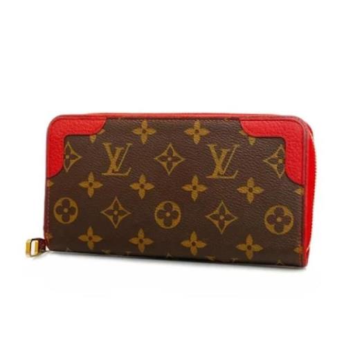 Pre-owned Fabric wallets Louis Vuitton Vintage , Brown , Dames