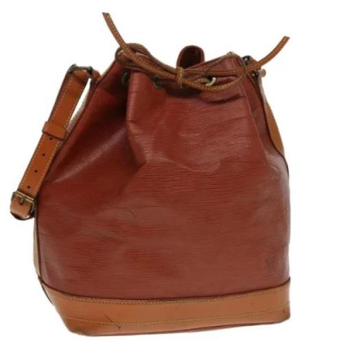 Pre-owned Leather louis-vuitton-bags Louis Vuitton Vintage , Brown , D...