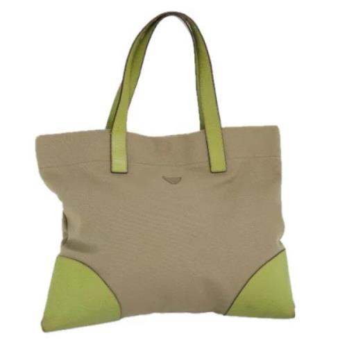 Pre-owned Canvas totes Prada Vintage , Brown , Dames