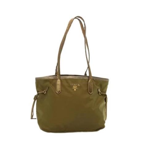 Pre-owned Nylon prada-bags Prada Vintage , Green , Dames