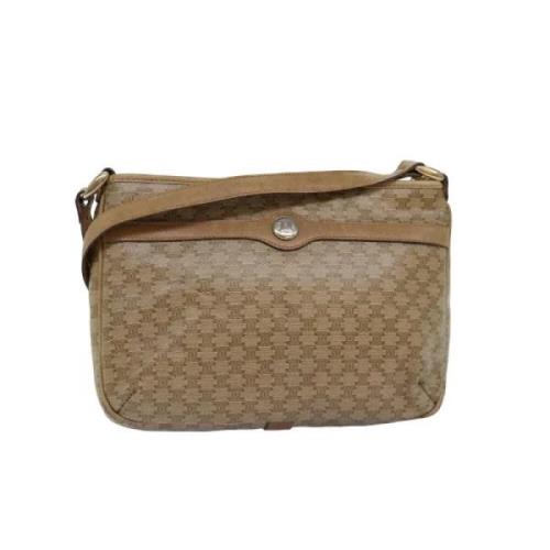 Pre-owned Canvas celine-bags Celine Vintage , Beige , Dames