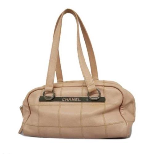 Pre-owned Canvas chanel-bags Chanel Vintage , Pink , Dames