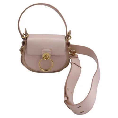 Pre-owned Leather handbags Chloé Pre-owned , Pink , Dames