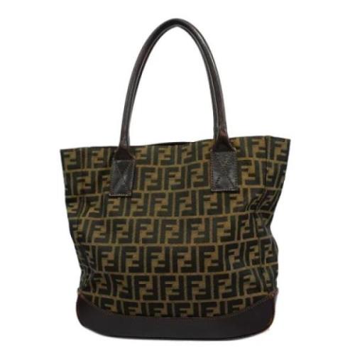 Pre-owned Leather fendi-bags Fendi Vintage , Brown , Dames