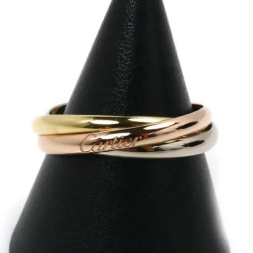 Pre-owned Rose Gold rings Cartier Vintage , Yellow , Dames