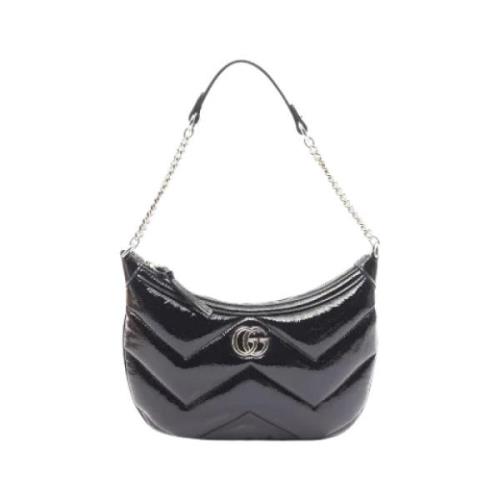 Pre-owned Leather gucci-bags Gucci Vintage , Black , Dames