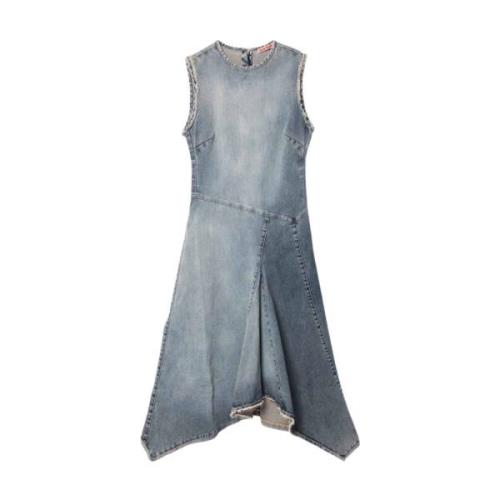 Midi Jurk voor Vrouwen Acne Studios , Blue , Dames