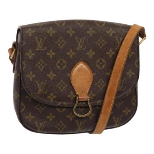 Pre-owned Canvas louis-vuitton-bags Louis Vuitton Vintage , Brown , Da...