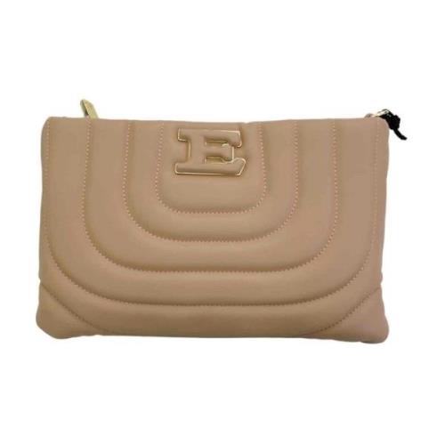 Stijlvolle Pouch voor Dagelijks Gebruik Ermanno Scervino , Beige , Dam...