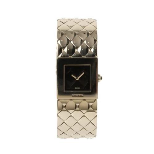 Pre-owned Stainless Steel watches Chanel Vintage , Gray , Dames