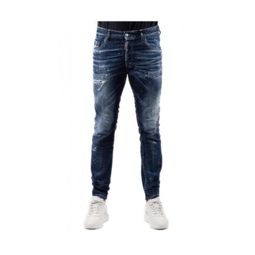 Heren Jeans Dsquared2 , Blue , Heren