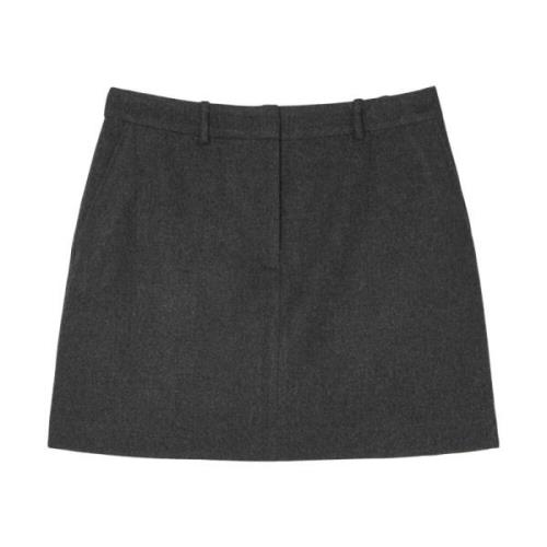 Mini rok regular Marc O'Polo , Gray , Dames