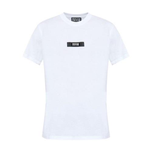 Witte T-shirts en Polos ***cv Versace Jeans Couture , White , Heren