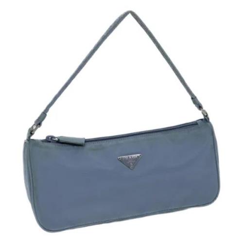 Pre-owned Nylon prada-bags Prada Vintage , Blue , Dames