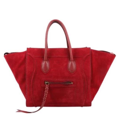 Pre-owned Leather celine-bags Celine Vintage , Red , Dames