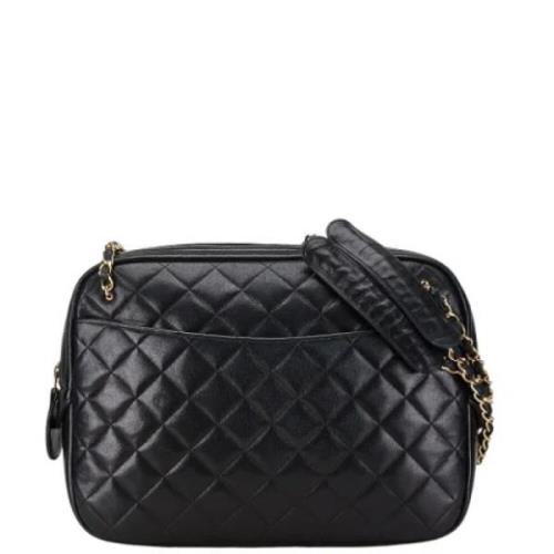 Pre-owned Fabric chanel-bags Chanel Vintage , Black , Dames