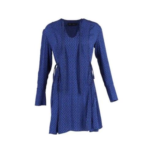 Pre-owned Silk dresses Proenza Schouler Pre-owned , Blue , Dames