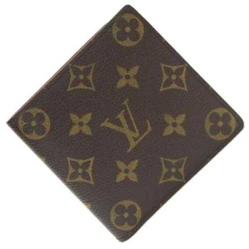 Pre-owned Fabric wallets Louis Vuitton Vintage , Brown , Heren