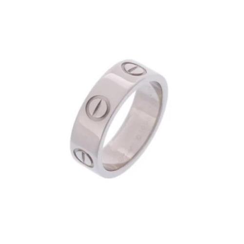 Pre-owned White Gold rings Cartier Vintage , Gray , Dames