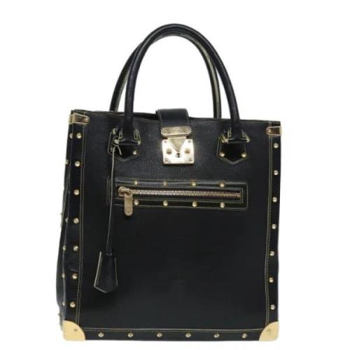 Pre-owned Leather louis-vuitton-bags Louis Vuitton Vintage , Black , D...