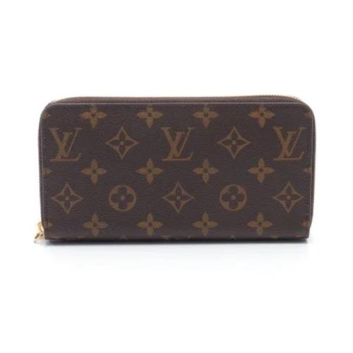 Pre-owned Leather wallets Louis Vuitton Vintage , Pink , Dames