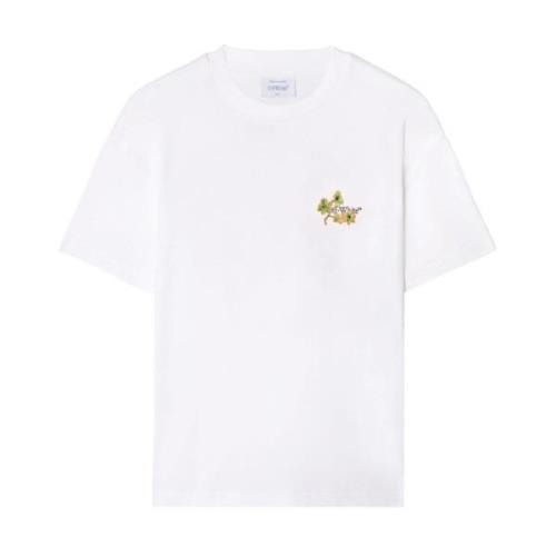 Witte T-shirts en Polos met Pijlenmotief Off White , White , Dames